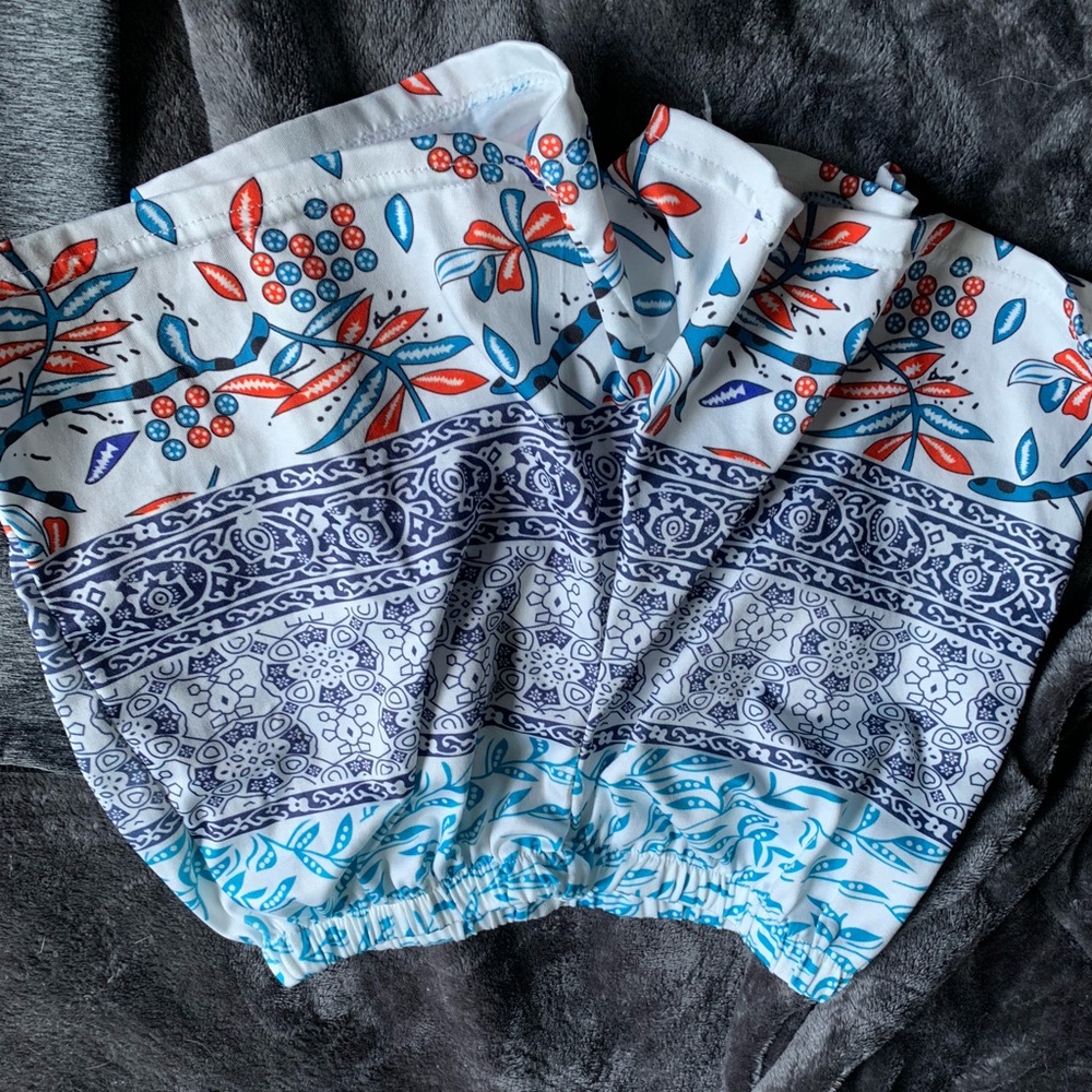 High rise hippie shorts